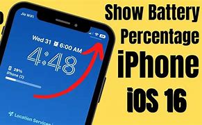 Image result for iPhone XS Show Battery Percentage