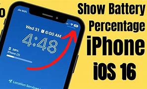 Image result for Show Battery Percentage for iPhone X
