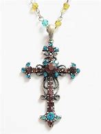 Image result for Turquoise Cross Necklace