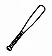 Image result for Easy to Draw Baseball Bat