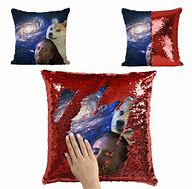 Image result for Nick Cage Sequin Pillow