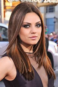 Image result for Celebrities with Long Brown Hair