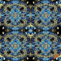 Image result for Gold Blue Geometric Pattern