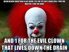 Image result for Clown Wig Meme