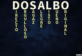 Image result for dosalbo
