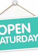 Image result for Cafe Open Saturday Sign