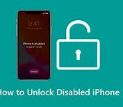 Image result for How to Unlock an Old Disabled iPhone