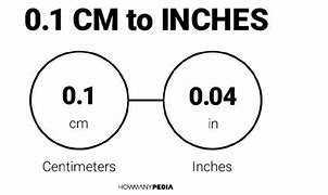 Image result for 2.6 Cm in Inches