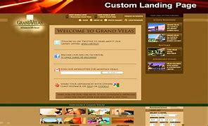 Image result for Landing Page with Login