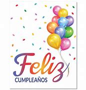Image result for Spanish Happy Birthday Cards
