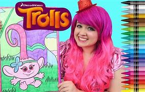 Image result for Happy Birthday Trolls Coloring Pages