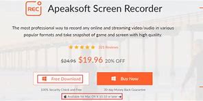 Image result for Apeaksoft Screen Recorder Download