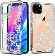 Image result for iPhone 11 Cases for Girls Cute Clear with Flowers