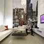 Image result for Living Room with TV Built in Shelves