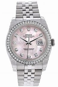 Image result for Rolex Pink Faced Watch