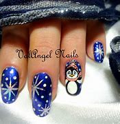 Image result for Winter Animal Nail Art