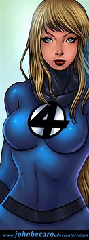 Image result for Invisible Woman Animated