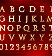 Image result for Gold Alphabet Letters Clip Art