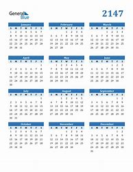 Image result for Calendar 2147