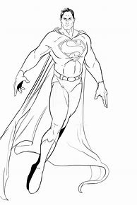 Image result for Superman Drawing Outline