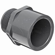 Image result for Sch 80 PVC Male Adapter