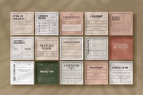 Image result for Aesthetic Labels