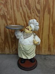 Image result for Pizza Chef Statue