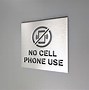 Image result for Please No Cell Phones Sign