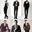 Image result for Black and White Suits for Men