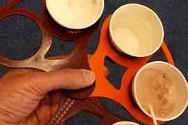 Image result for Coffee Cup Holder Cloth Bag