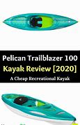 Image result for Pelican Trailblazer 100 Kayak 10Ft Cockpit Cover