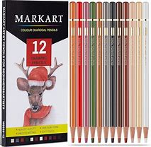 Image result for Charcoal Color Pencils