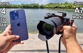 Image result for iPhone 13 Pro Max and DSLR Camera Comparison Picture