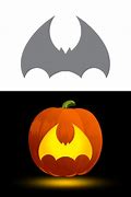Image result for Bat Pumpkin Stencil Free