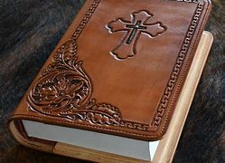 Image result for Handcrafted Leather Bible Case