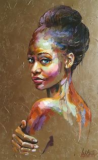 Image result for Beautiful Abstract Woman Painting