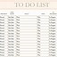 Image result for Monthly to Do List Printable
