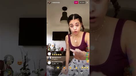 Malu Trevejo Trying To Do A Handstand