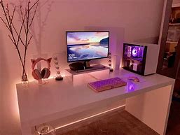 Image result for Gaming Bedroom Setup for Girls