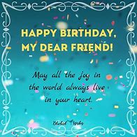 Image result for Birthday Wishes for a Great Friend