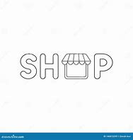 Image result for Shop Word Icon Vector