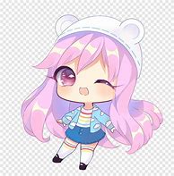 Image result for Anime Chibi Girl with Purple Hair