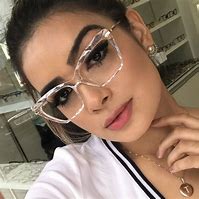 Image result for Clear Crystal Glasses Frames