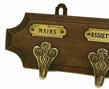 Image result for French Wood Towel Holder