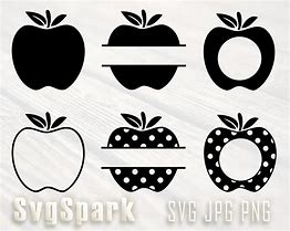 Image result for Split Apple Monogram SVG
