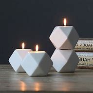 Image result for Geometrical Candle Holders