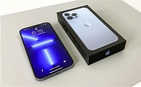 Image result for iPhone 13 Pro Sierra Blue Unboxing