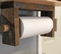 Image result for Rustic Bathroom Paper Towel Holder