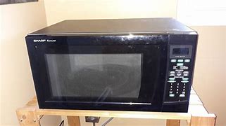 Image result for Sharp Carousel Microwave Black