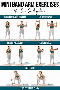Image result for Arm Workouts with Resistance Bands